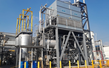 CO2 purification and liquefaction plant with food grade quality in Monterrey, Mexico