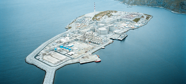 LNG plant at Hammerfest, Norway