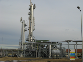  CO2 capture plant in Repcelak, Hungary