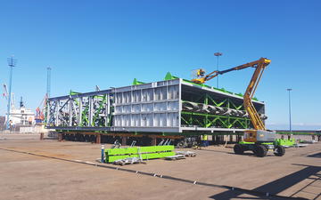 Individual modules for an ethylene cracking furnace are being built in the Spanish city of Gijon by Selas-Linde experts in collaboration with external partners.