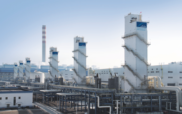 Linde Engineering designed 6 rectification coldboxes, with more than 2,000 tonnes of steel structure and with a capacity of 6x3,600 tonnes of Oxygen per day, for the Shenhua Ningxia Coal-to-Liquid Project, near Yinchuan City in China.