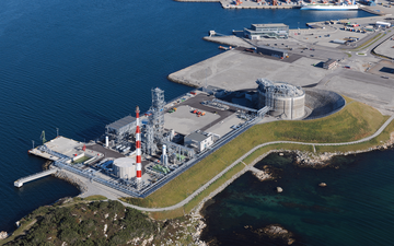 LNG plant for Lyse Infra AS in Stavanger, Norway