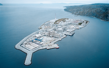 LNG plant Hammerfest, Melkoya, Norway