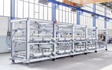 HISELECT® powered by Evonik membrane skid built for a petrochemical complex in Texas, United States of America